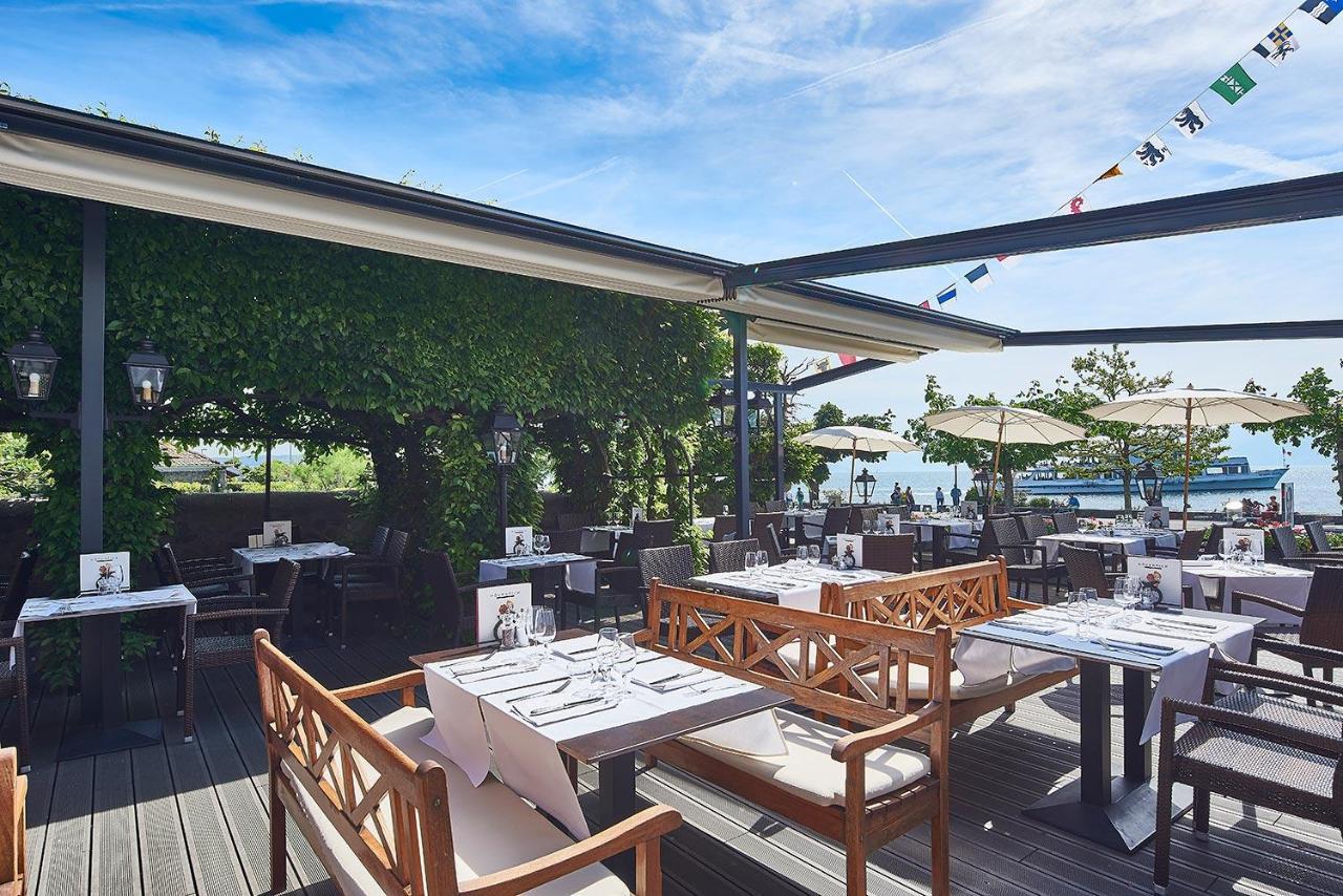 Romantik Hotel Mont Blanc Au Lac Morges Exterior photo