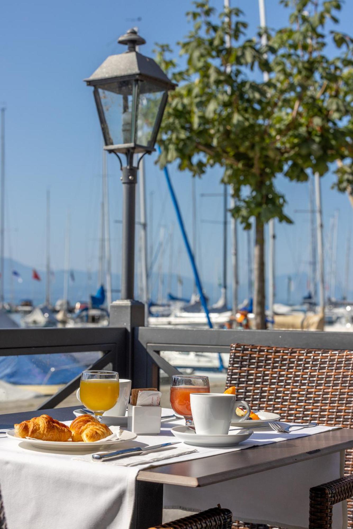 Romantik Hotel Mont Blanc Au Lac Morges Exterior photo