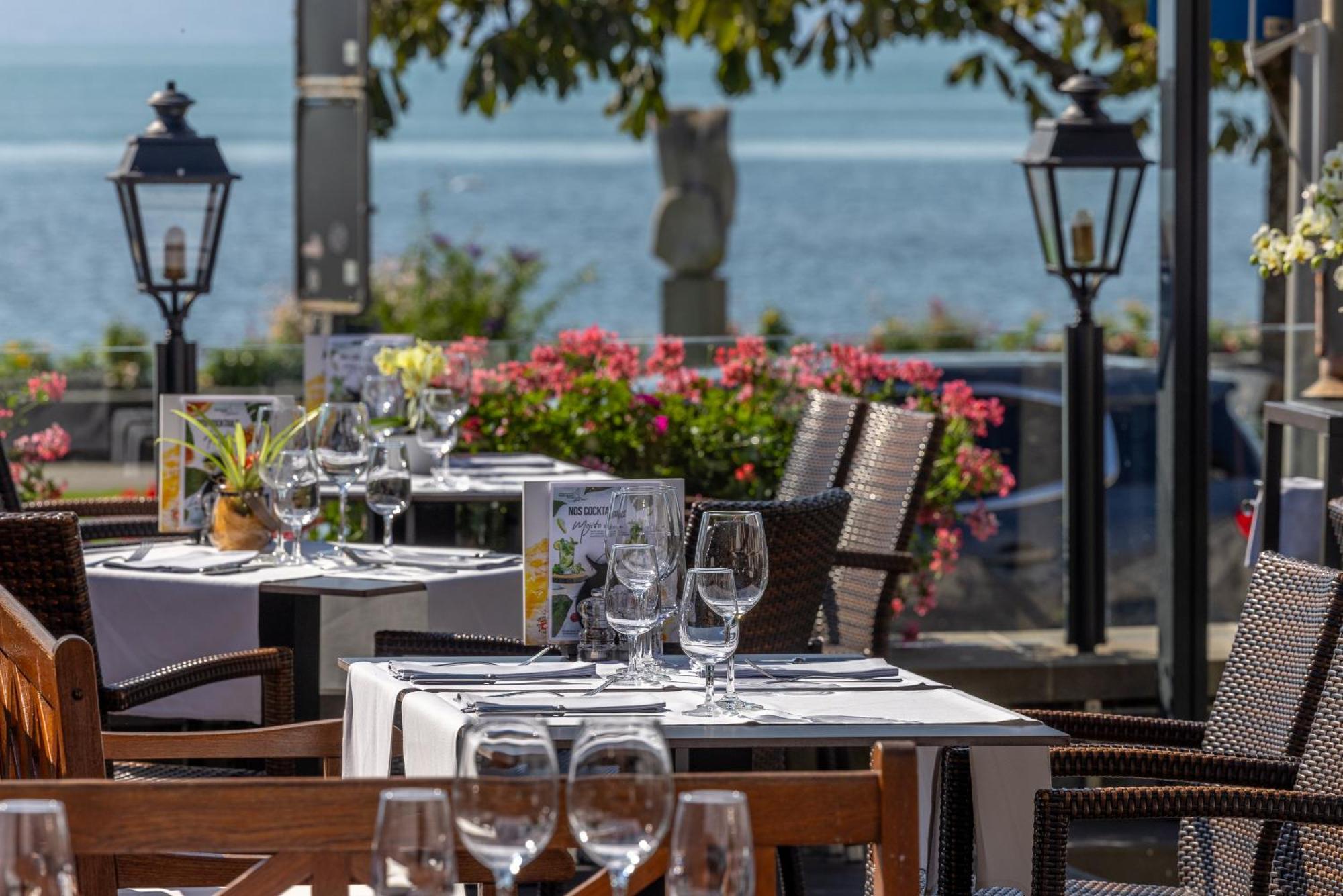 Romantik Hotel Mont Blanc Au Lac Morges Exterior photo