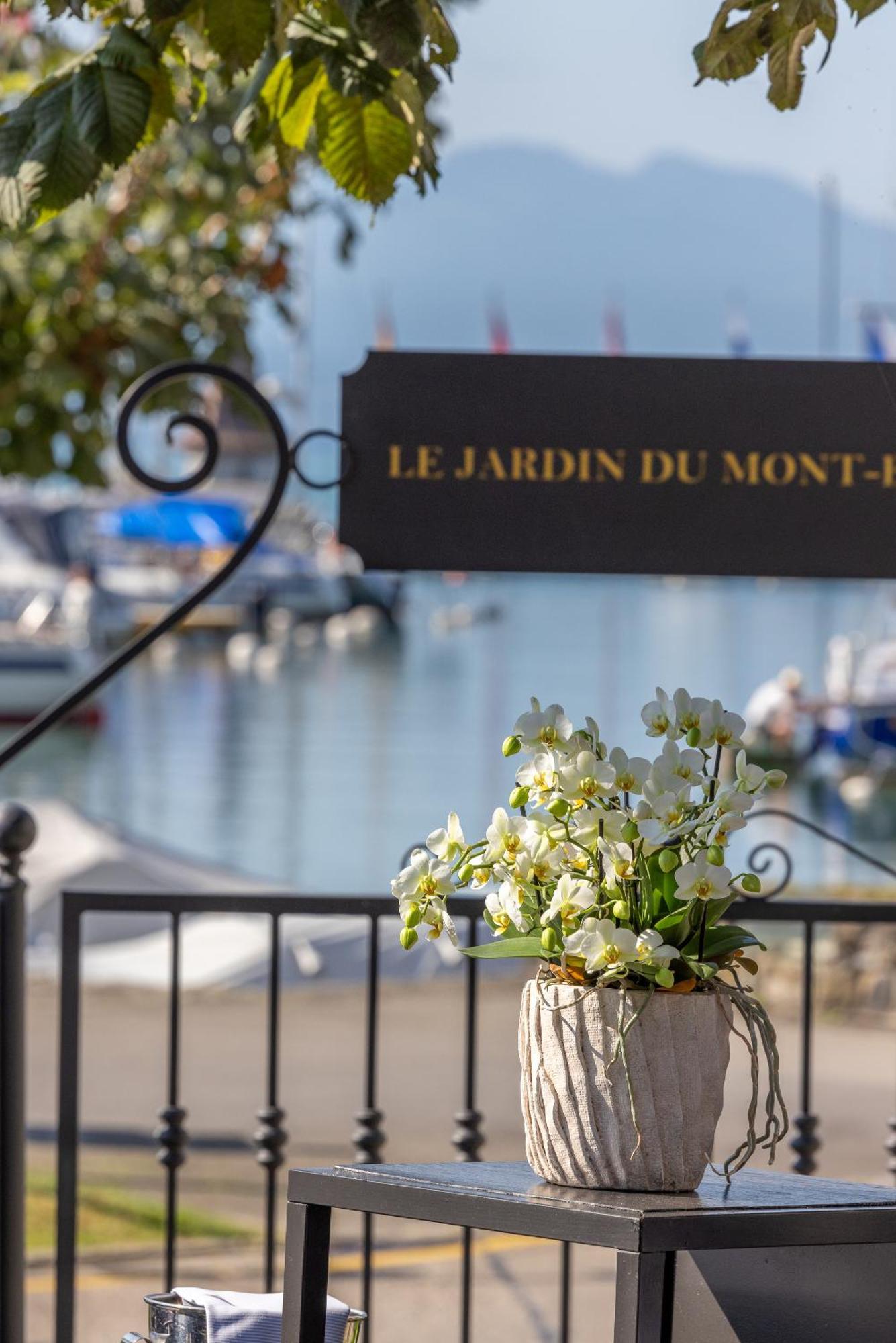 Romantik Hotel Mont Blanc Au Lac Morges Exterior photo