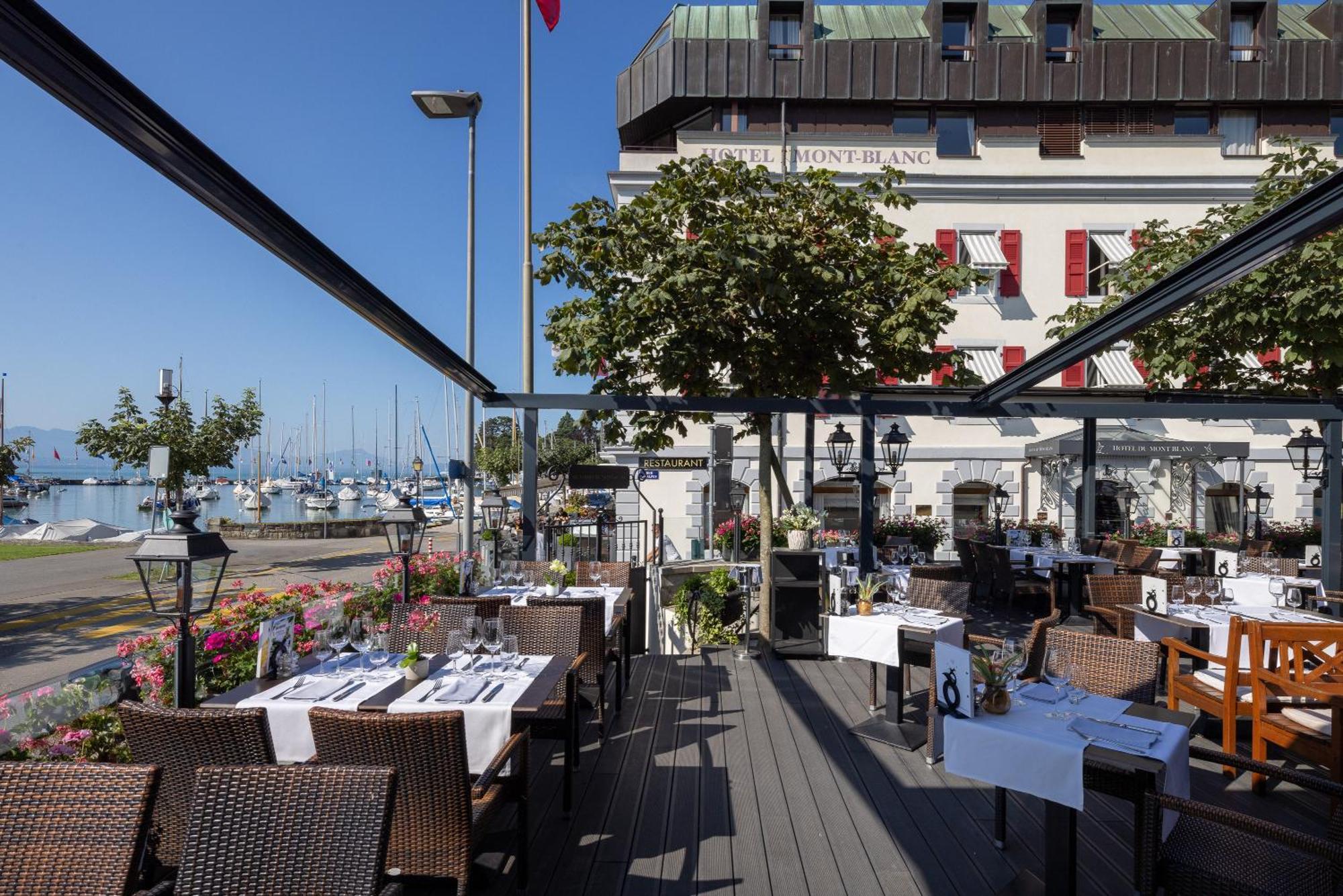 Romantik Hotel Mont Blanc Au Lac Morges Exterior photo