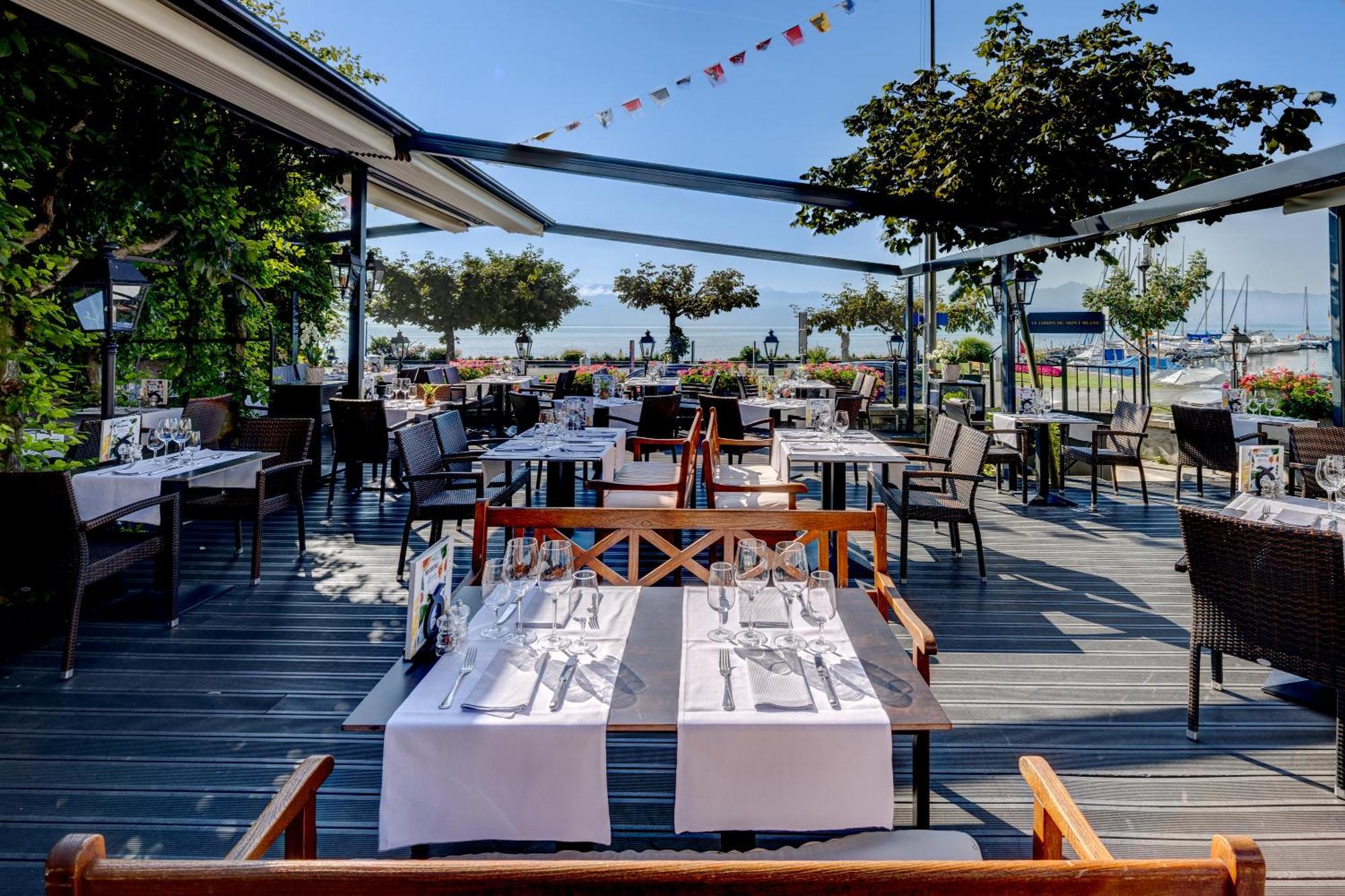 Romantik Hotel Mont Blanc Au Lac Morges Exterior photo