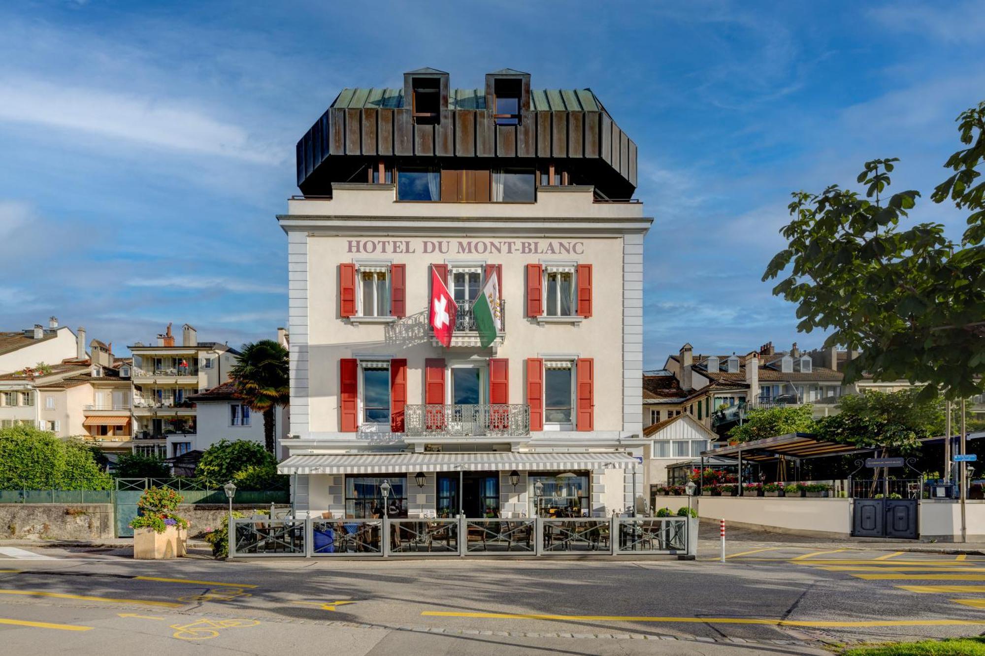 Romantik Hotel Mont Blanc Au Lac Morges Exterior photo