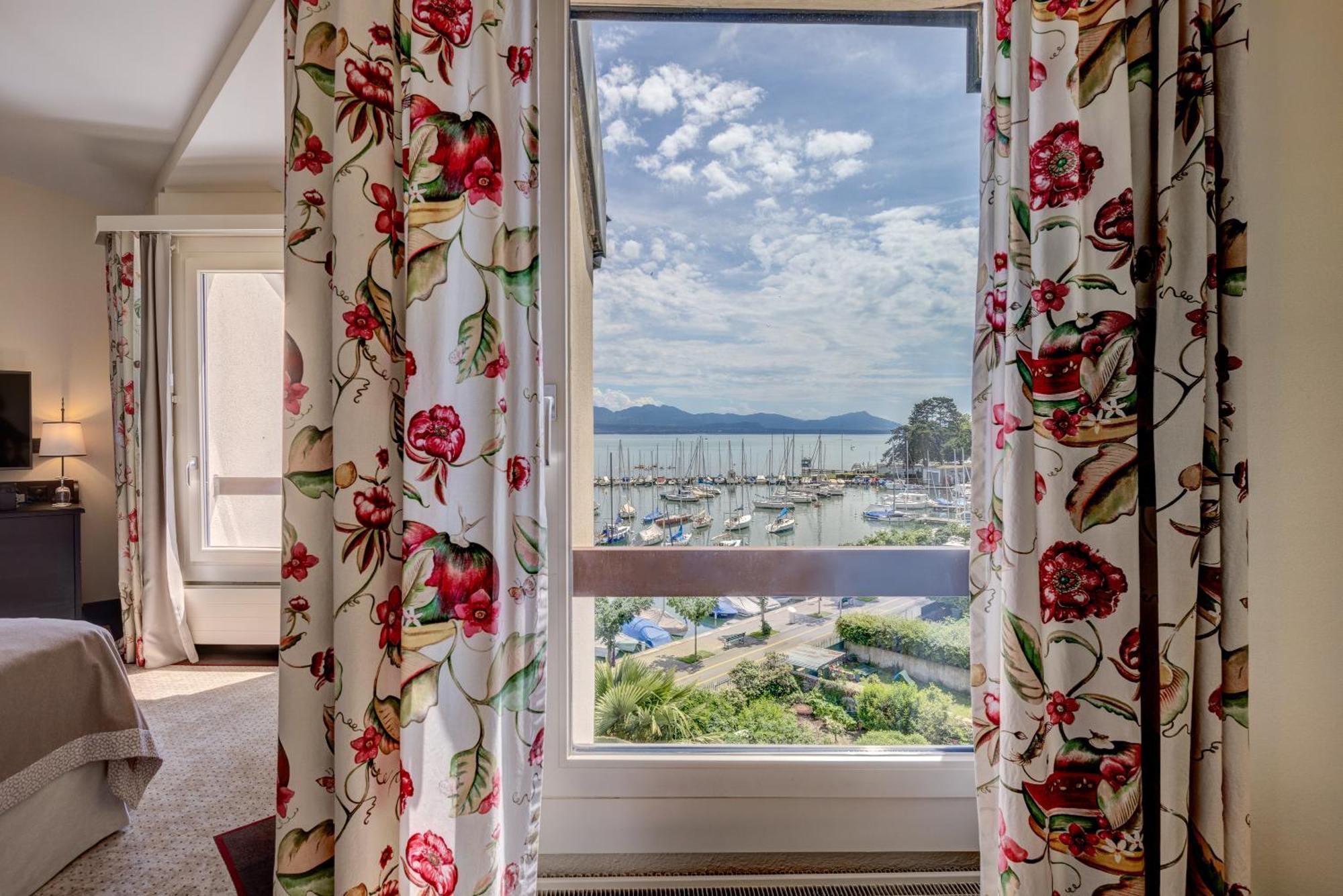 Romantik Hotel Mont Blanc Au Lac Morges Exterior photo