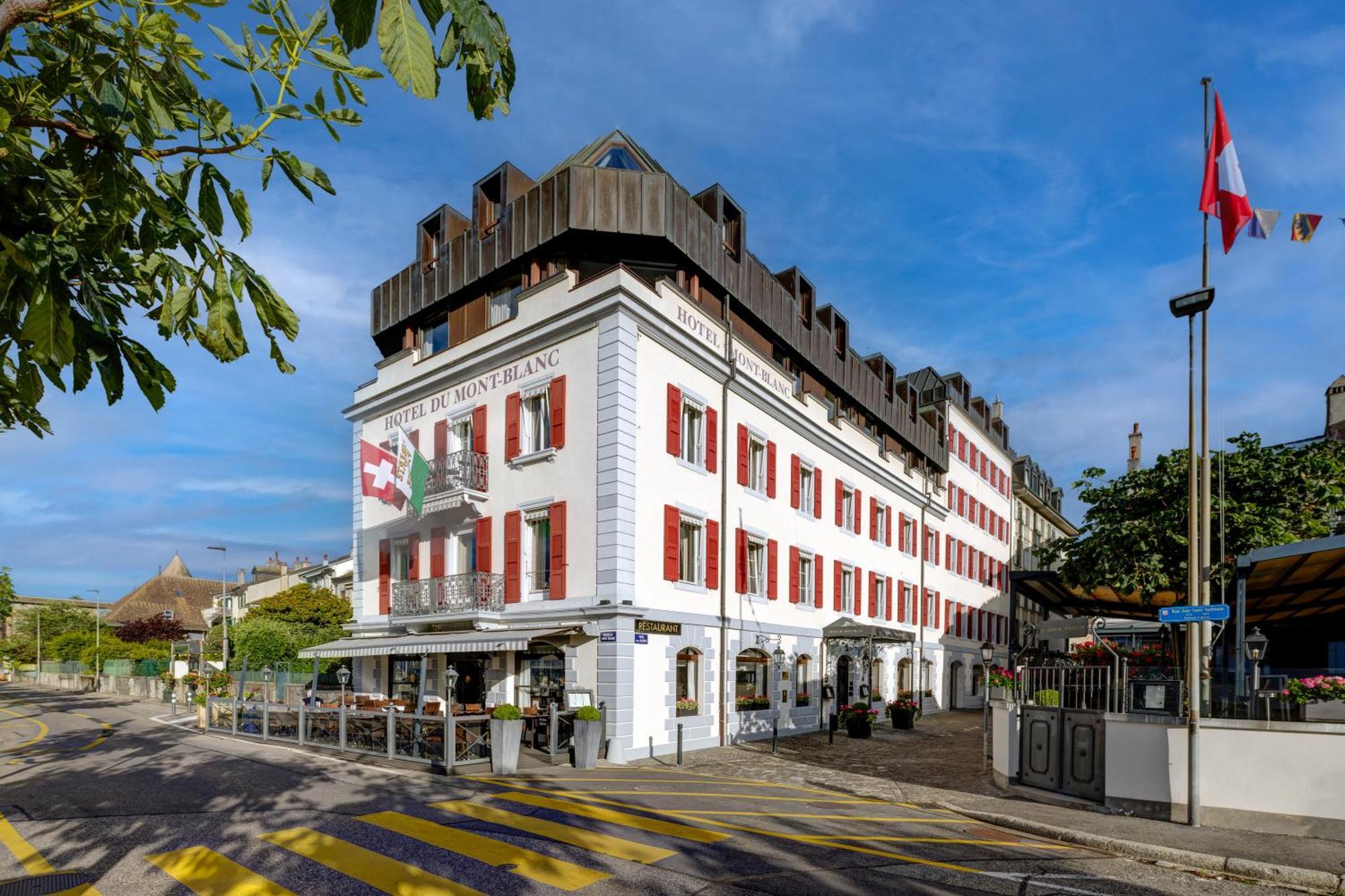 Romantik Hotel Mont Blanc Au Lac Morges Exterior photo
