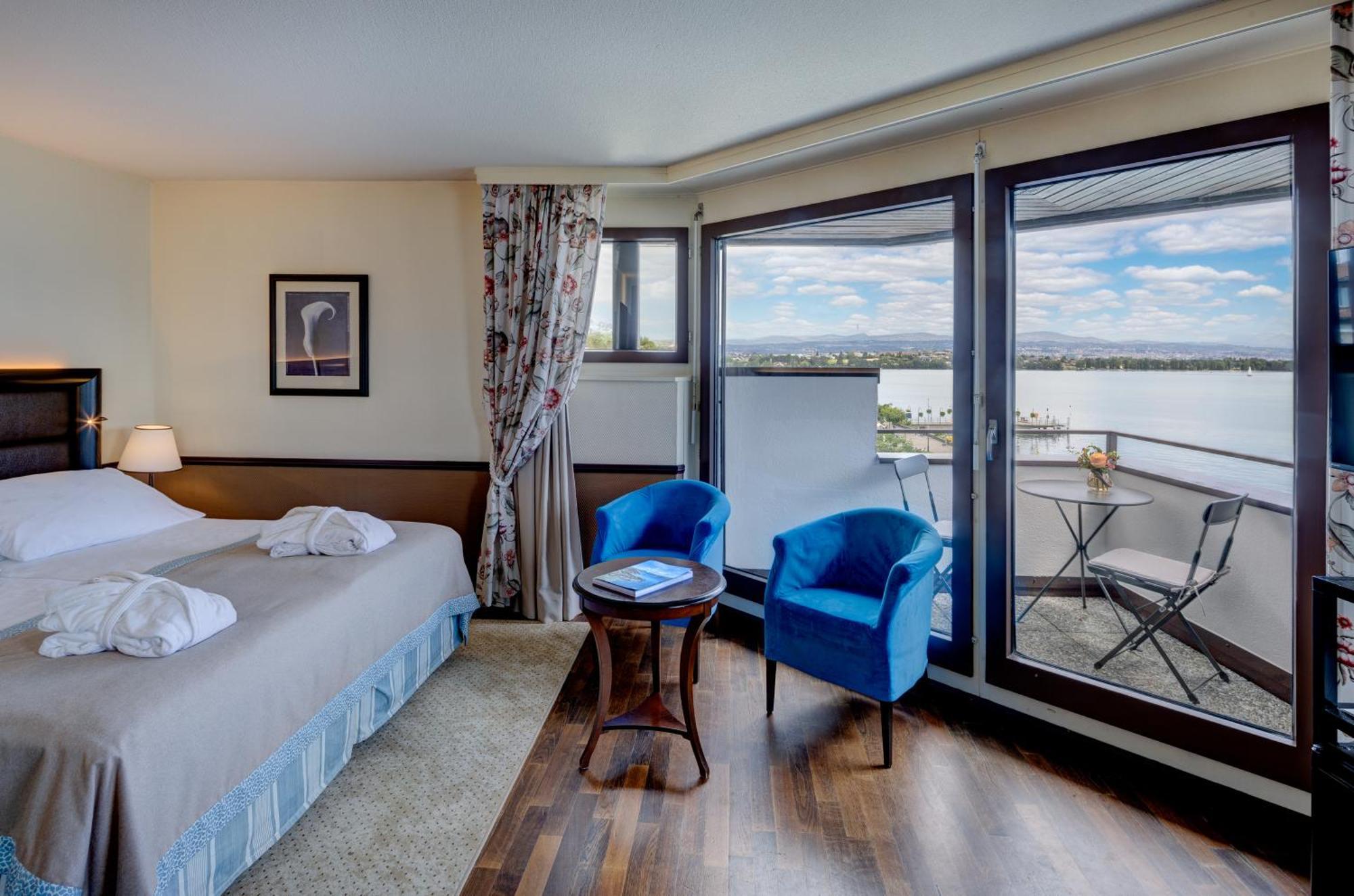 Romantik Hotel Mont Blanc Au Lac Morges Exterior photo