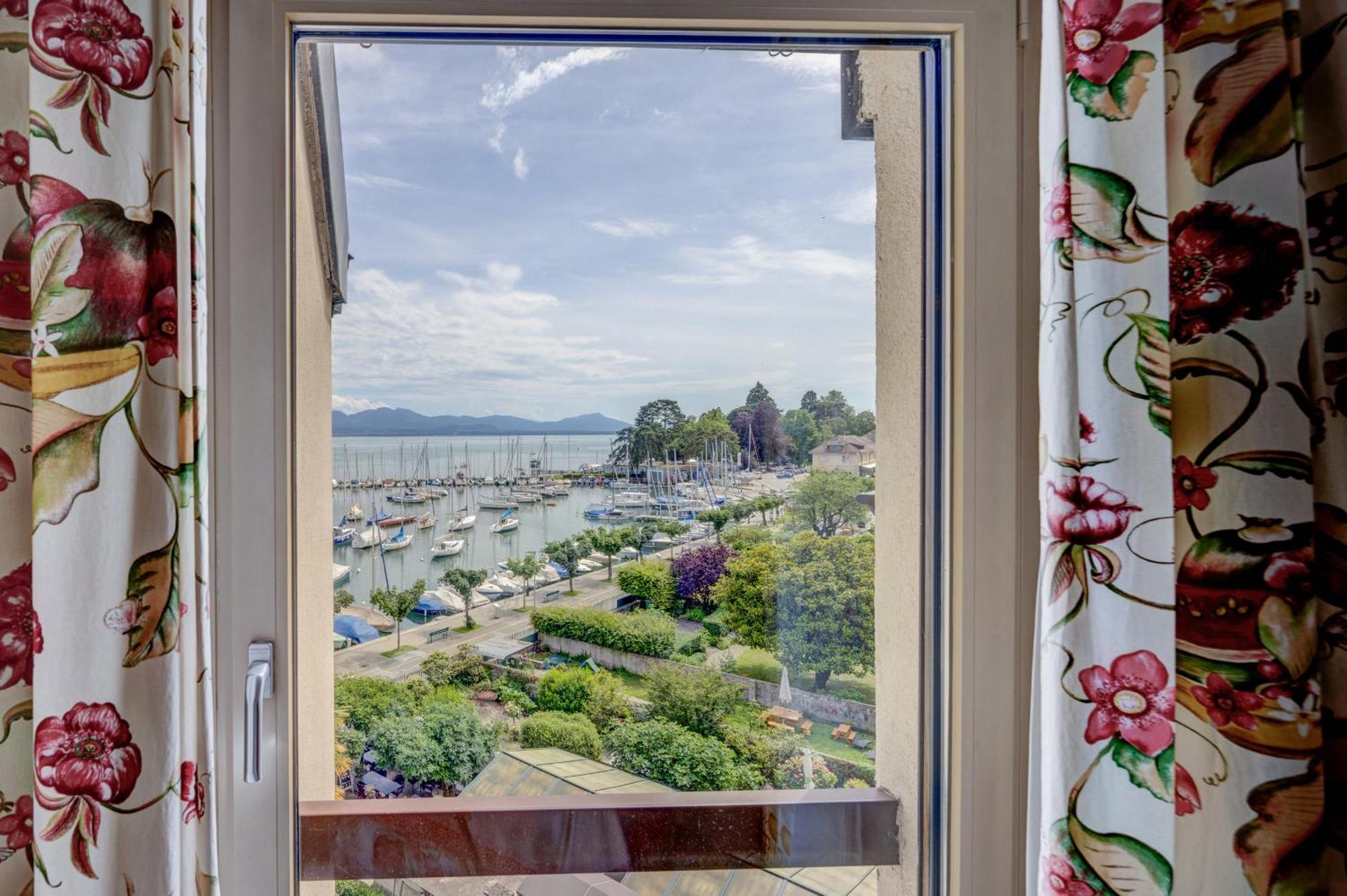 Romantik Hotel Mont Blanc Au Lac Morges Exterior photo